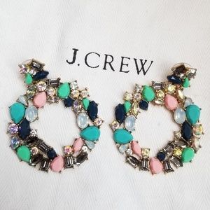 J. Crew faux crystal earings